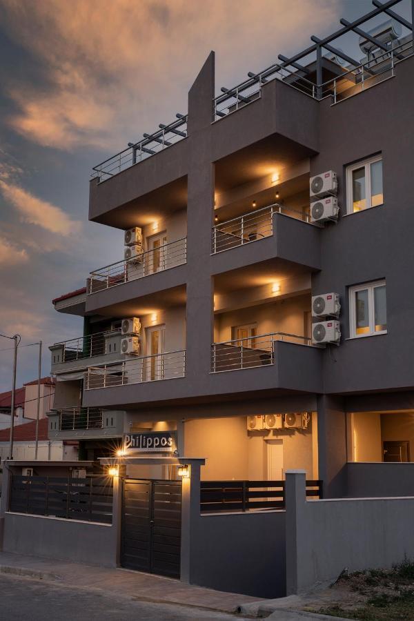 Philippos Residences Leptokarya  Bagian luar foto